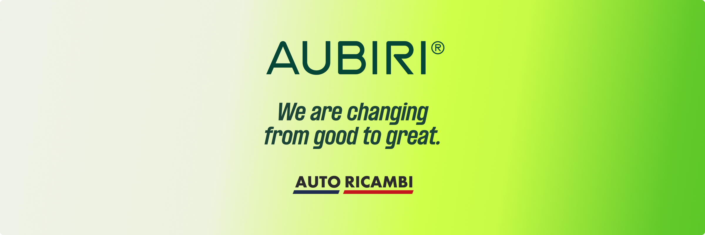 AutoRicambi is changing to AUBIRI